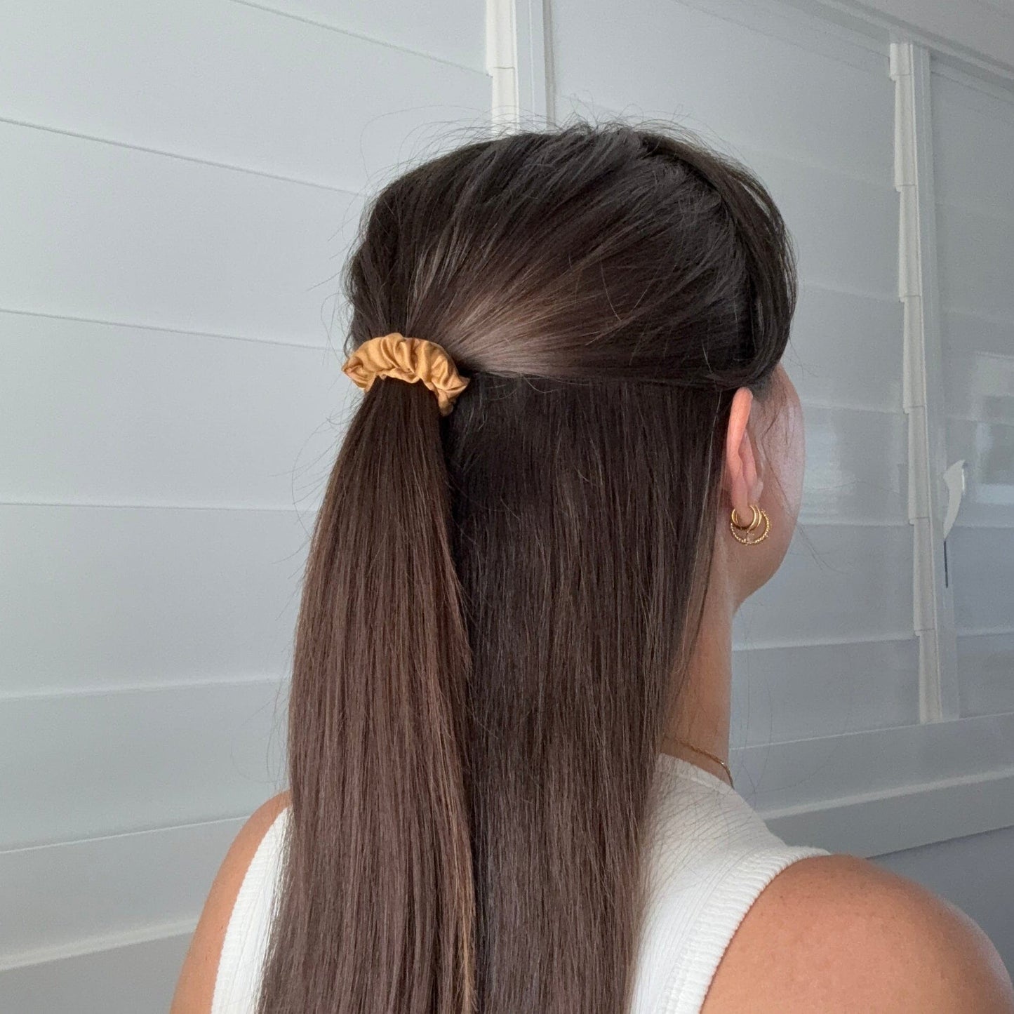 Petite Satin Scrunch