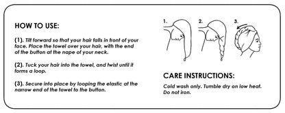 Kus Culture Quick-Dry Hair Wrap